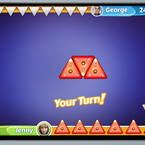 **GUARANTEED** Create UI for Triangular Dominos iPad Game Design by AscentCarbon♾️
