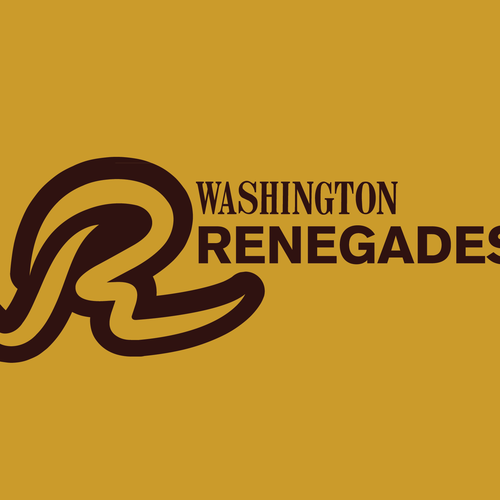 Community Contest: Rebrand the Washington Redskins  Design by green_design