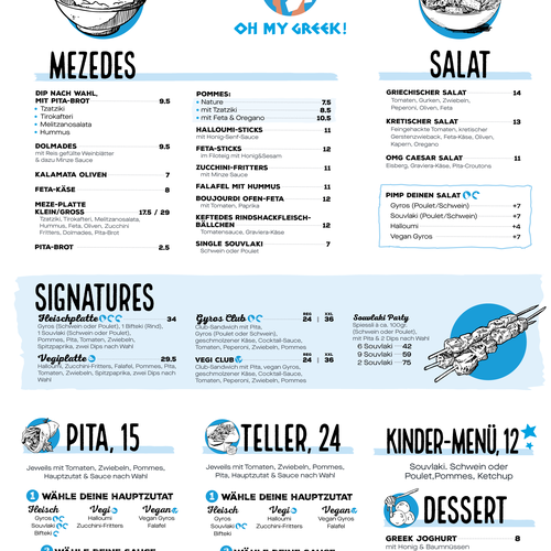 Designs | Design for New Menu Cards | Menu contest