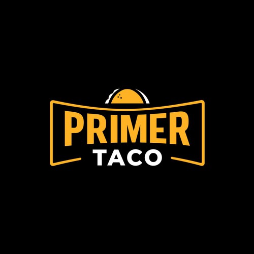 Taco Drive Thru Logo Diseño de Vic People Studio