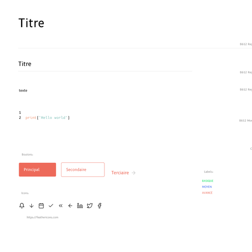 Educational and mentoring platform about the Python programming language Design by Palepinkbutterfly