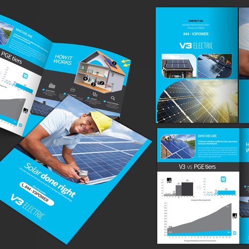 Create a Brochure for Our Growing Solar Company Design by Yiga194