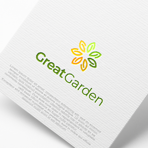 Great Garden logo refresh Design by MstrAdl™