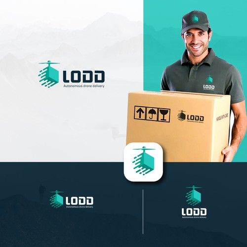 lodd - Design the modern logo of a drone delivery services venture Design by ClaudioRegina