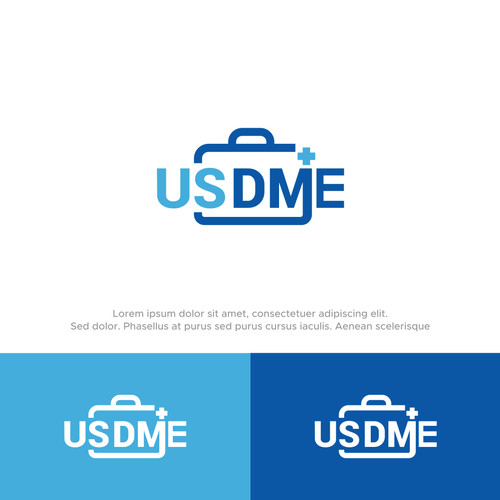 US DME Logo Design Design by AjiCahyaF