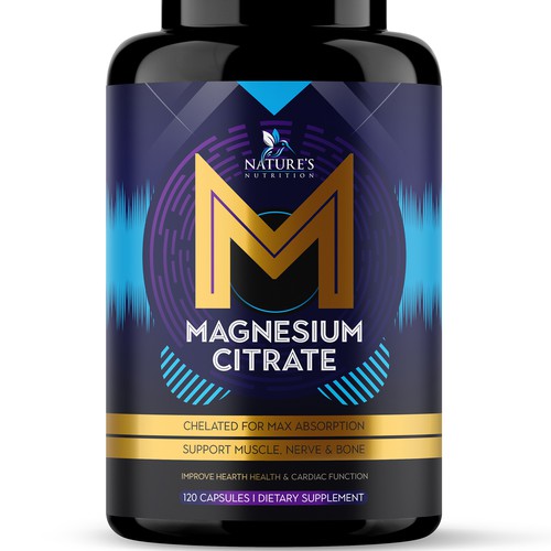 Premium Magnesium Citrate Design needed for Nature's Nutrition Design by ✝DeSiGnEr✝JOHN