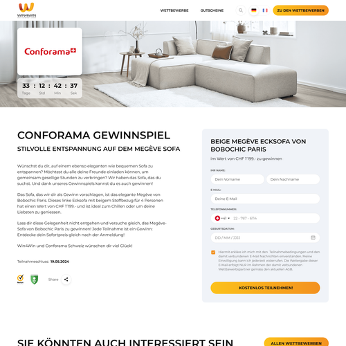 Web page design contest entry by FaTiH™