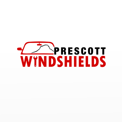 Windshield Replacement and repair logo Design by Abu Mu'adz