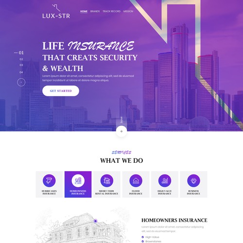 WordPress theme design contest entry by Webenix Solutions
