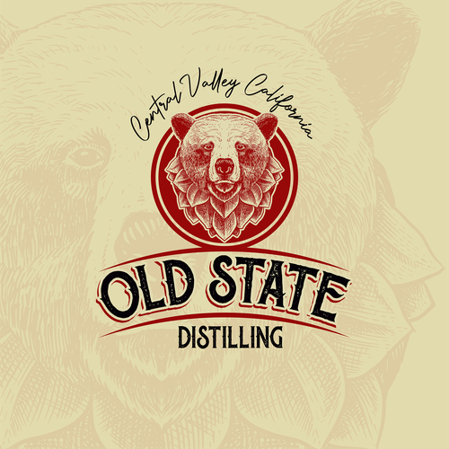 Logo design for a new Bourbon Whiskey company. Design by Gesangk