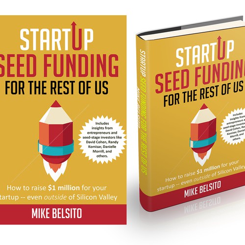 Create a vivid, compelling book cover for my upcoming book written for entrepreneurs. Design by praveen007