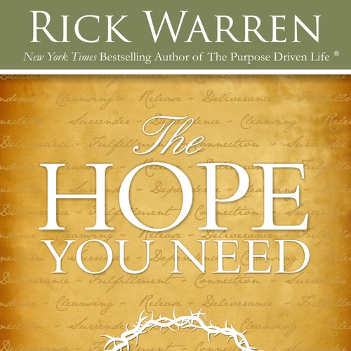 Design Rick Warren's New Book Cover Ontwerp door thedesigndepot2