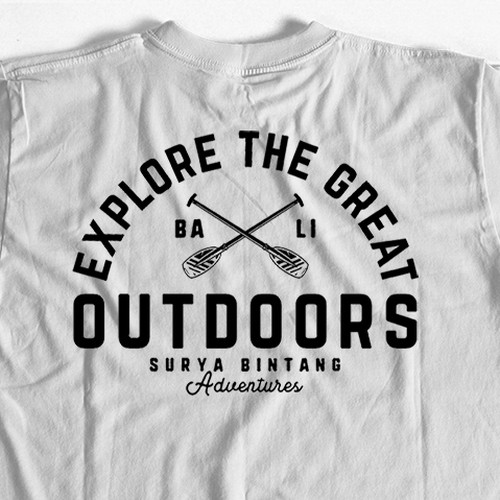 vintage bali jungle rafting Design by Hris YV
