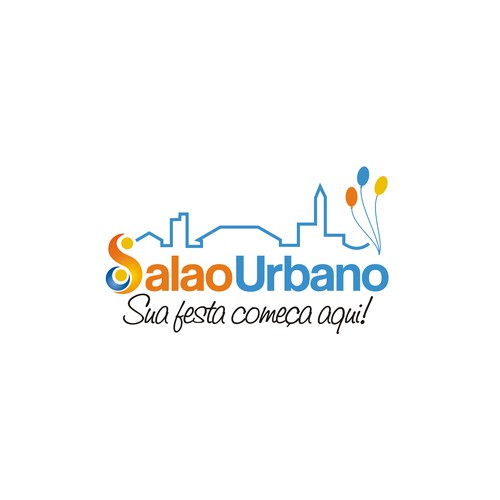 "Criação de logotipo para empresa de busca de salões de festas e eventos - estilo HotelUrbano" winning Logo design