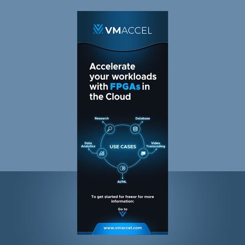 pull up banner needed for tech company Design by mindtrickattack