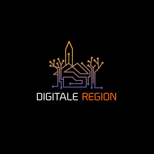 Meaningful and creative logo for our new project "Digital Region" Design by spArt31™