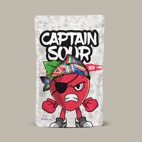 Piratefruits conquer the Candymarket! Design by Bloom Graphic