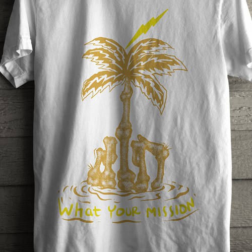 Design a cool surf style t-shirt for adventure company Diseño de Nggoplem