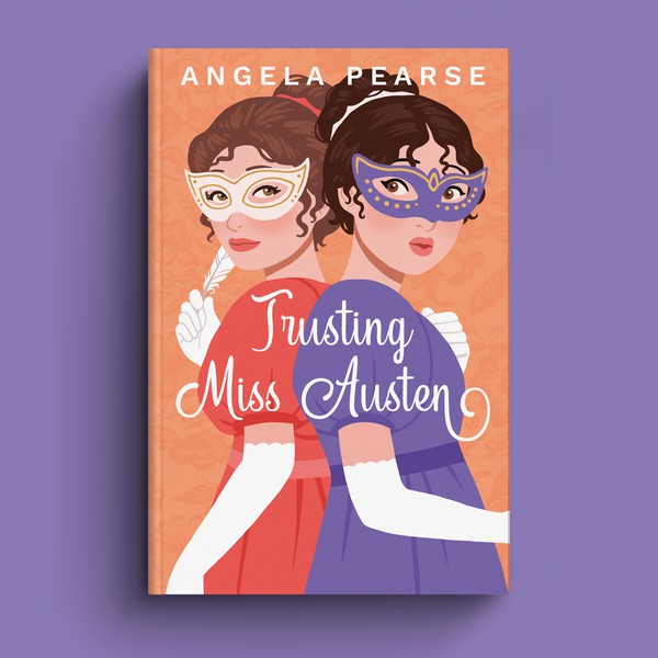 Illustrated cover for a fun historical Rom-Com