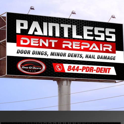 We Fix Dents banner Design by monodeepsamanta