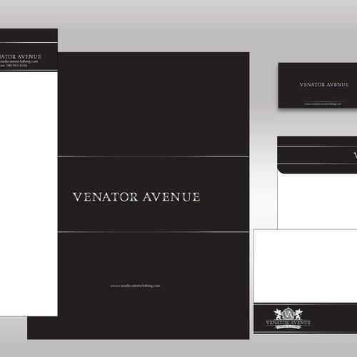 Help Venator Avenue Custom Clothier with a new stationery Design by Maamir24