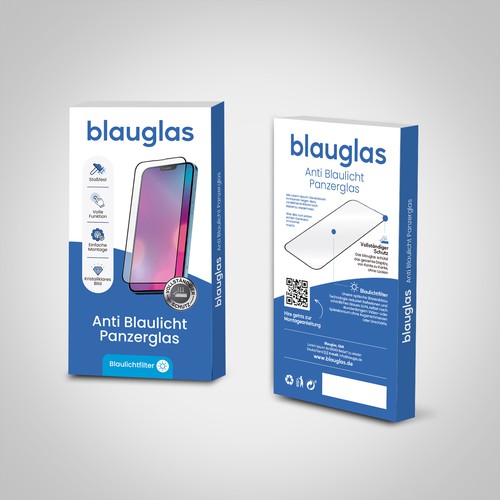 create a packaging design for a iPhone screen Protector Design by Anrally