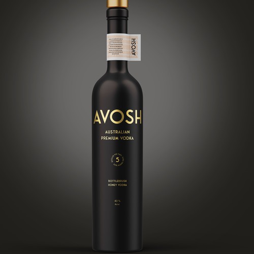 Design a New Label for a Premium Australian Vodka Design by LABELL®