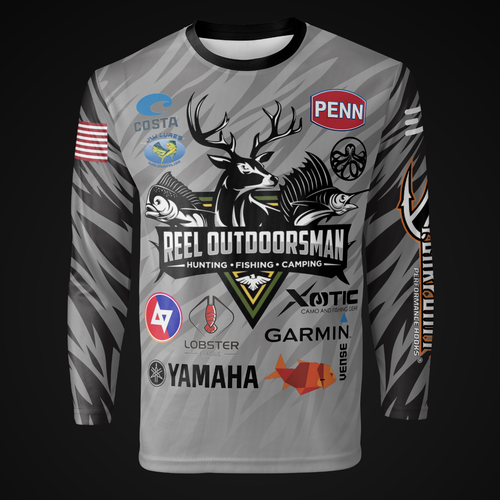 REEL Fishing Jersey-Custom Team