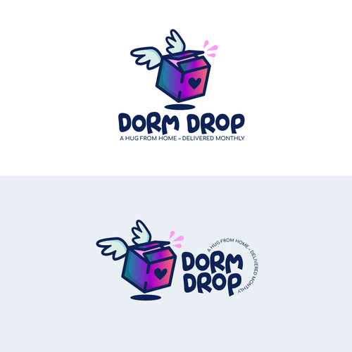 Design a Fresh, Feel-Good Logo for a College Subscription Box Design by Emmevi_design