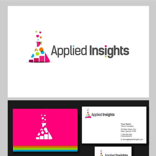 Logo and business card needed for Data-driven creative agency Design by KamNy