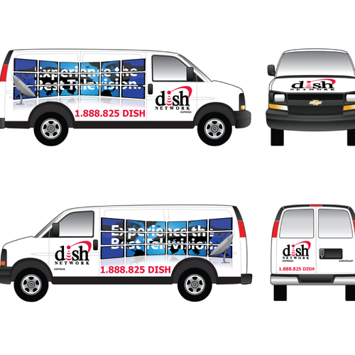 V&S 002 ~ REDESIGN THE DISH NETWORK INSTALLATION FLEET Design by Hendrix99