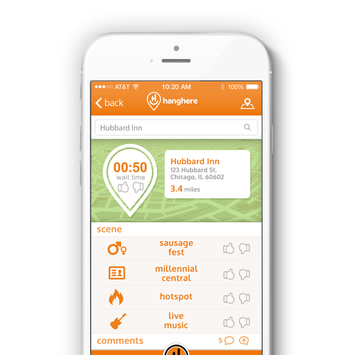 hanghere app design 2 Design by RXK