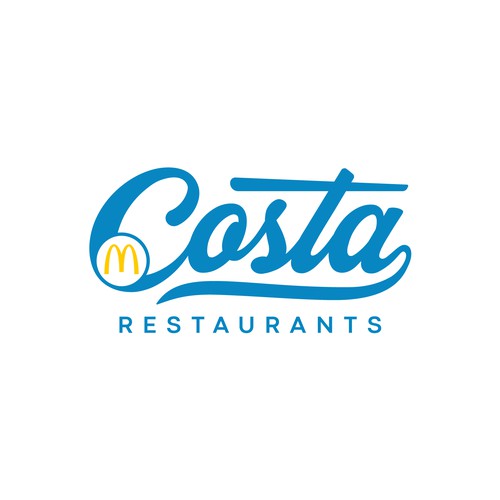 Logo for Costa Restaurants - McDonald's Design by rouf_art