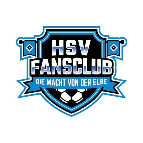 Gestalte ein Logo für den HSV Fanclub "Die Macht von der Elbe" Design by Jovi Ming