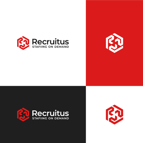 Logo for innovative recruitment company Design by Captainzz