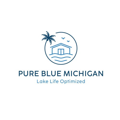 Pure Blue Michigan Design by humbl.