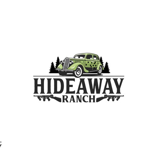 Bonnie and Clyde* Hideaway Ranch Logo/Brand design! Design by bondeng17