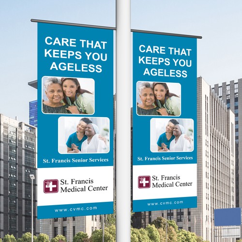 Design a banner that attracts older adults & families to use our specialized senior care & services Design réalisé par Sketch Media™