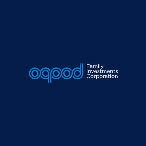 Oqood branding project - Arabic and English text version logo Design by Jack Begosian