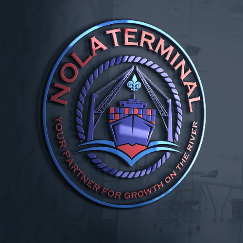 NOLA Terminal Logo Design by Faizio