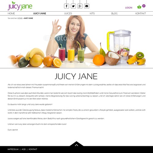 WordPress theme design contest entry by Designer SE15