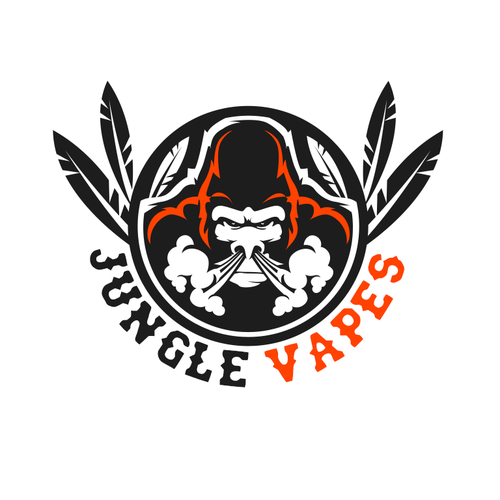 Gorilla logo for Jungle themed vape shop. | Logo design contest