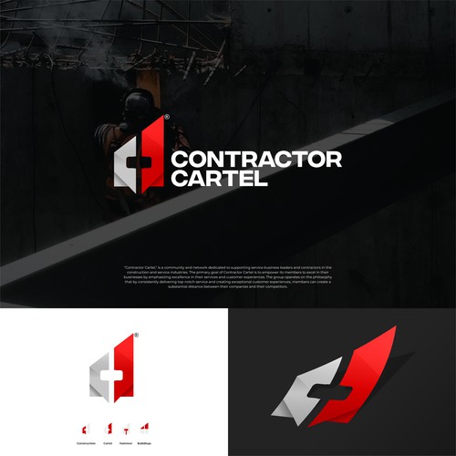 arma.armaさんのManly LOGO for the Contractor Cartelデザイン