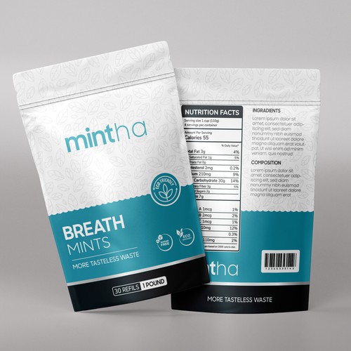 Upscale fresh breath mints pouch Design by Experiva