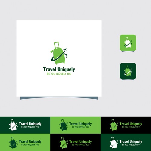 Travel uniquely Logo Design by balsin
