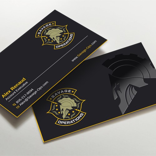 Business Card & Letterhead for Armed Security Agency Design by LAXMI DESIGNHUB