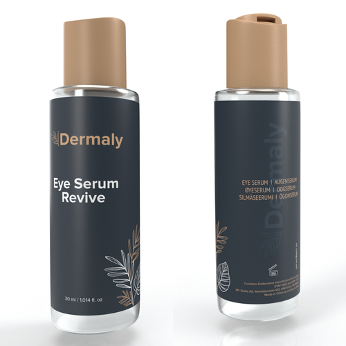 Eye serum bottle design Design by San Ois