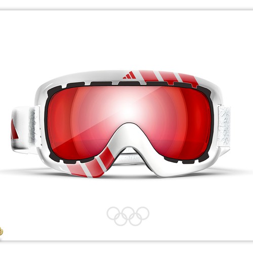 Design adidas goggles for Winter Olympics Ontwerp door espresso