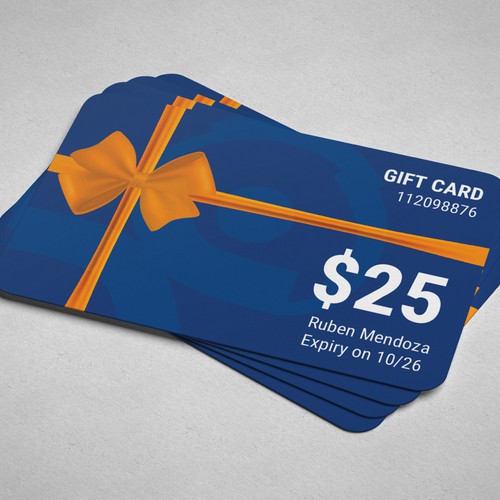 Universal Gift Card (for many merchants) Design by Zarabrook