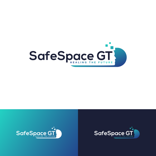 Artistic Expression for Mental Health Innovation: Design the SafeSpace GT Logo-ontwerp door SandyPrm